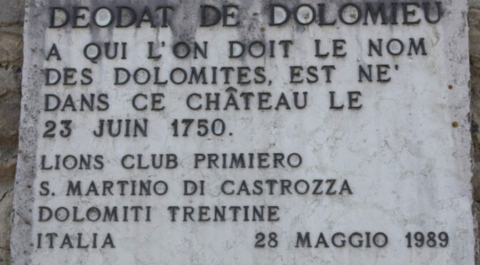 Dolomieu, geologo esploratore