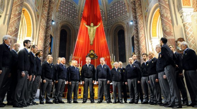 Il Coro CAI Uget di Torino in concerto a S. Giuseppe Cafasso